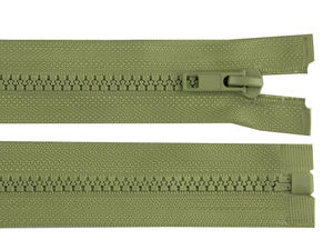 Robuster, teilbarer Kunststoff-Jackenreißverschluss (80 cm) in Stärke 5 - Premium-Kurzwaren für Mäntel und Outdoorbekleidung