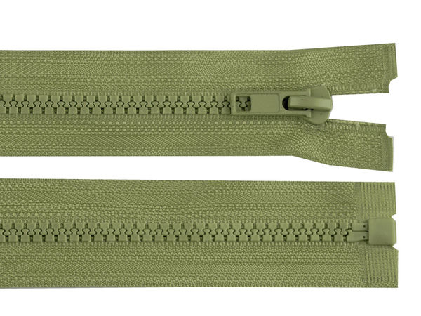 Robuster, teilbarer Kunststoff-Jackenreißverschluss (80 cm) in Stärke 5 - Premium-Kurzwaren für Mäntel und Outdoorbekleidung