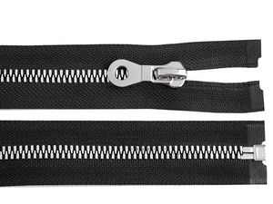 Kunststoff-Reißverschluss Vislon, Breite 8 mm, Länge 70 cm, für Jacken