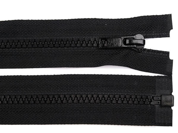 Premium Vislon Kunststoff-Reißverschluss Stärke 5 (130 cm) teilbar für Jacken und Mäntel