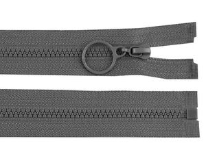 Premium Kunststoff-Reißverschluss Nr. 3 teilbar mit Ringgriff (30 cm) – Robuster, teilbarer Reißverschluss für Kinderjacken, Hoodies & Oberbekleidung