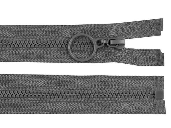 Premium Kunststoff-Reißverschluss Nr. 3 teilbar mit Ringgriff (30 cm) – Robuster, teilbarer Reißverschluss für Kinderjacken, Hoodies & Oberbekleidung