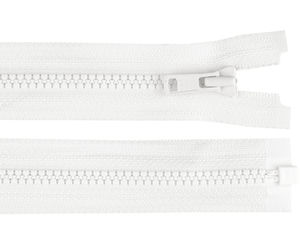 YKK Nr. 3 teilbarer Kunststoff-Reißverschluss mit Autolock-Schieber, 45 cm