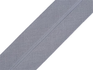Baumwoll-Schrägband gefalzt, Breite 40 mm
