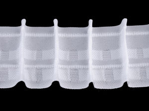 Gardinenband mit Bleistiftfalte, Breite 50 mm