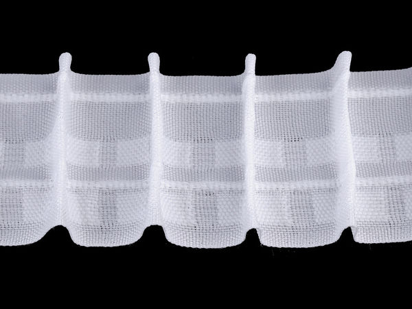 Gardinenband mit Bleistiftfalte, Breite 50 mm