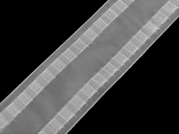 Gardinenband mit Schlaufen für Metallhaken, Breite 80 mm