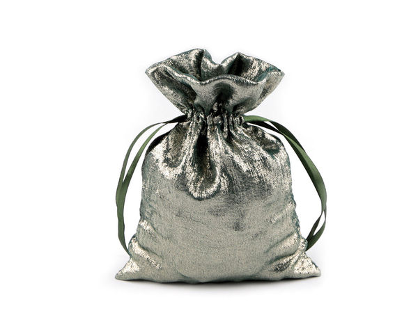 Metallic-Geschenkbeutel mit Satin-Kordelzug (13x18 cm) - Premium-Verpackung für Schmuck, Kosmetik und kleine Geschenke