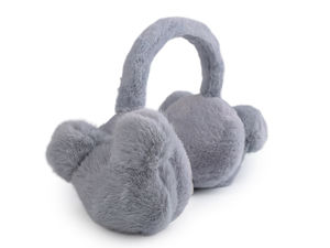 Verstellbare Kunstfell-Ohrenschützer - Kuschelige Plüsch-Ohrenwärmer im Teddy-Design für Damen und Mädchen