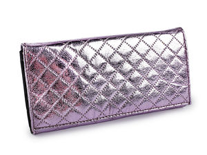 Damen- / Mädchen-Geldbörse Metallic 9,5x19 cm