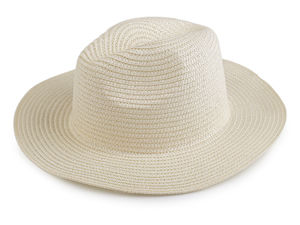 Unisex-Papierstrohhut für den Sommer – Personalisierbarer DIY-Strandhut mit breiter Krempe und verstellbarem Schweißband