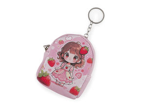 Mini-Schlüsseltäschchen & Münzbörse für Mädchen (6,5 x 9 cm) – Kompakter Schlüsselanhänger & Organizer