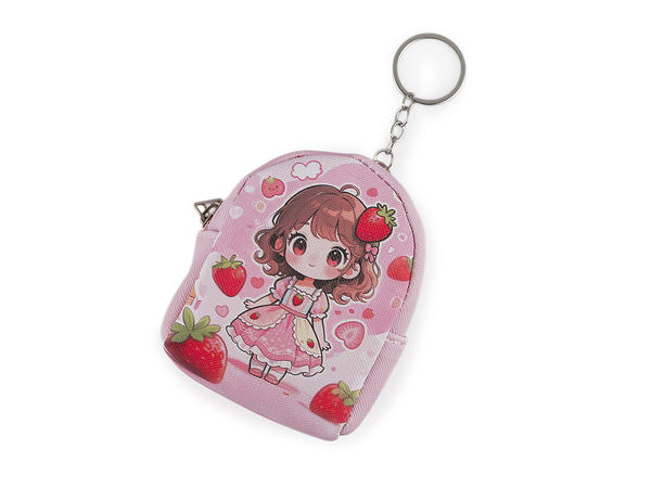 Mini-Schlüsseltäschchen & Münzbörse für Mädchen (6,5 x 9 cm) – Kompakter Schlüsselanhänger & Organizer
