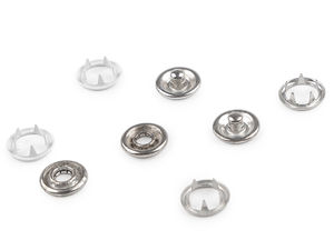 Druckknöpfe Roland Baby Ø10 mm für feine Stoffe, lose