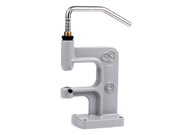 Kompakte Premium-Handpresse für Ösen, Druckknöpfe und Knöpfe (M6-Gewinde)