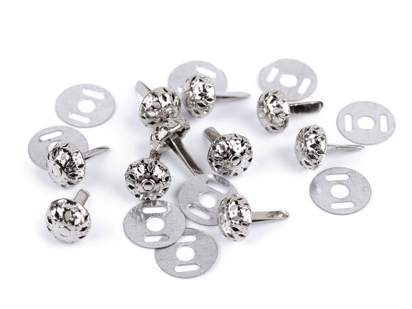 Taschenfüße aus Metall für Handtaschen, filigran Ø 10 mm; 12 mm