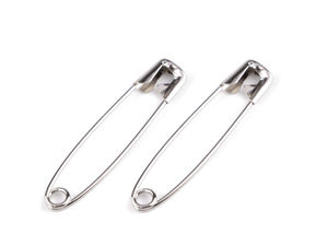 Premium vernickelte Sicherheitsnadeln - 38 mm langlebige Nadeln zum Nähen, Quilten, Basteln und für DIY-Broschen