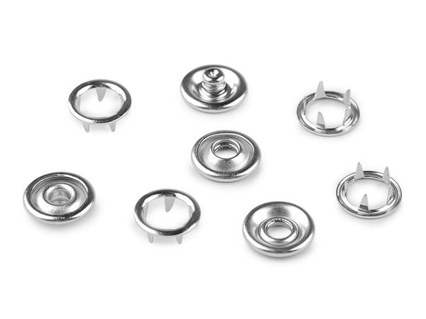 Druckknöpfe Roland Baby Ø11 mm für dicke Stoffe, Großpackung