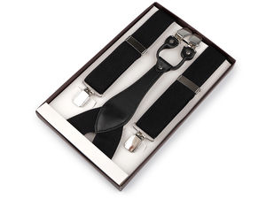Premium Hosenträger verstellbar | 3,5 cm Breite & 115 cm Länge | In eleganter Geschenkbox