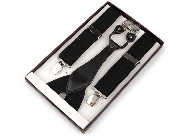 Premium Hosenträger verstellbar | 3,5 cm Breite & 115 cm Länge | In eleganter Geschenkbox