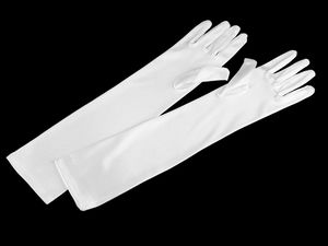 Elegante Satinhandschuhe