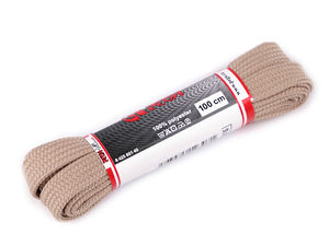Premium flache Schnürsenkel aus Polyester - 100 cm Ersatzschnürsenkel für Sneaker, Stiefel & Sportschuhe