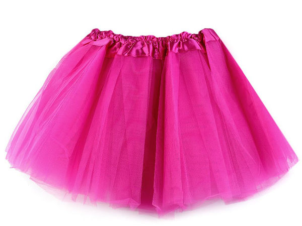 Elastischer Tüll-Tutu-Rock für Mädchen (3-lagig) - Premium-Kostüm-Accessoire für Partys & Verkleidungen