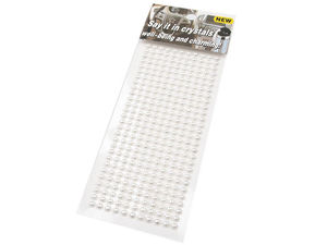 Selbstklebende Halbperlen Ø4 mm