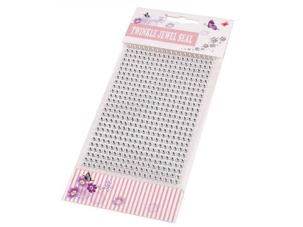 Selbstklebende Strass-Sticker Ø4 mm
