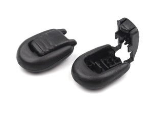 Premium-Kordelstopper aus Kunststoff 15x19mm - Kordelklemme für Kordelzüge, Hoodies und Sportbekleidung