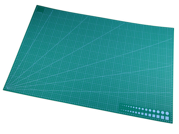 Professionelle doppelseitige selbstheilende Schneidematte (60x90 cm) | Premium-Rastermatte für Patchwork, Basteln & Nähen