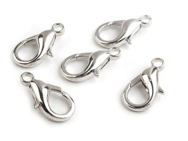 Premium Karabinerhaken aus Metall mit Schiebeöffnung (2,5 mm) – starr