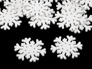 Schneeflocke aus Holz