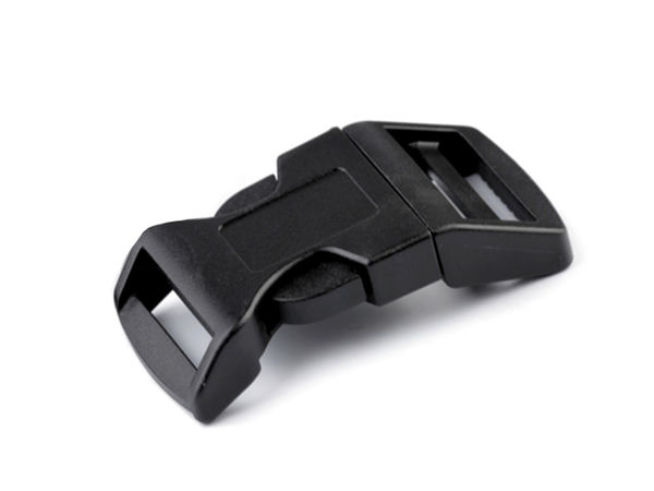 Steckschnalle mit Gurtversteller Breite 25 mm