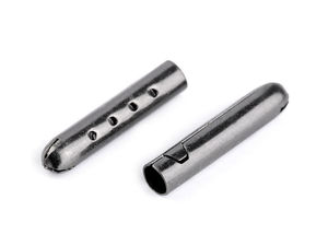 Metall-Kordelendkappen für 4-mm-Kordeln - Runde Kordelverschlüsse für Kurzwaren & Handarbeiten