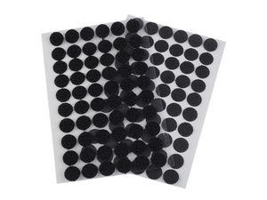 Premium selbstklebende Klettpunkte (15 mm) – Runde Klett-Klebepunkte in verschiedenen Farben