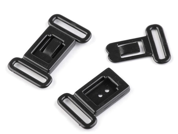 Fliegenverschluss / Still-BH-Verschluss Breite 12 mm