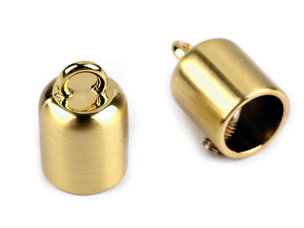 Kordelendkappe mit Öse Ø 9 mm