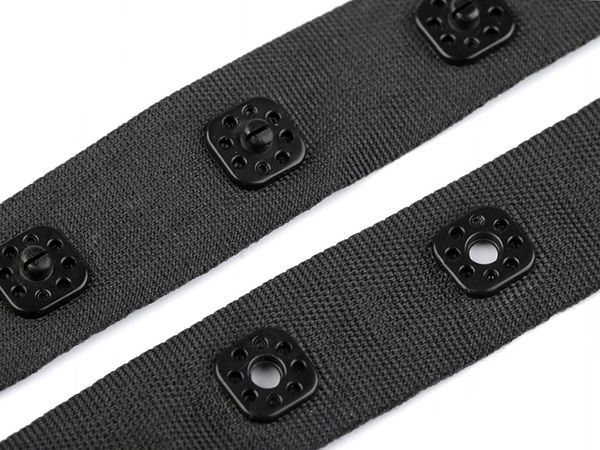 Druckknopfband für Bodys, Breite 17 mm