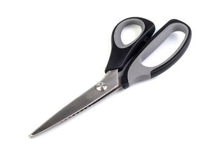 KAI Professionelle Zackenschere 23 cm - Premium Zickzack-Stoffschere aus japanischem Vanadium-Edelstahl