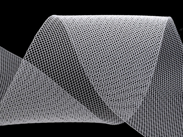 Crinoline-Borte (Rosshaarband) steif, Breite 10 cm