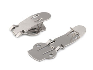19mm Metall-Schuhclip & Modeclip-Rohling für DIY-Verzierungen - Nickel
