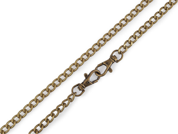 Taschenkette mit Verschluss, Länge 120 cm