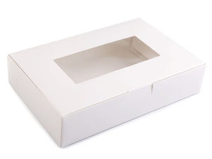 Papierschachtel mit Sichtfenster