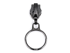 Reißverschluss-Schieber mit Ring für Nylon-Reißverschlüsse Nr. 5
