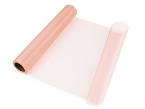 Premium Organzastoff-Rolle matt glänzend (36 cm Breite) - Eleganter, transparenter Dekostoff für Hochzeiten, Events und Geschenkverpackungen