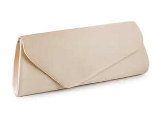 Elegante Satin-Clutch - Premium-Abendtasche mit abnehmbarem Ketten-Schulterriemen