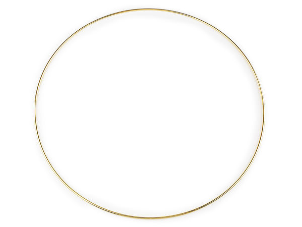Premium geschweißter Metallring für DIY-Bastelarbeiten, Traumfänger und Windspiele - 30,5 cm