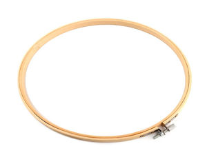 Bambus-Stickrahmen Ø 25,5 cm