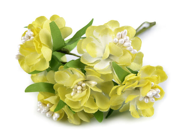 Künstliche Blumen am Draht / Blumengestecke